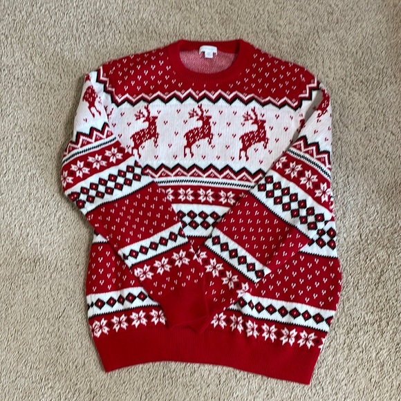 Mens Charter Club Christmas Sweater 
